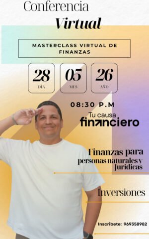 Masterclass Virtual de Finanzas 2026 de Causa Financiero