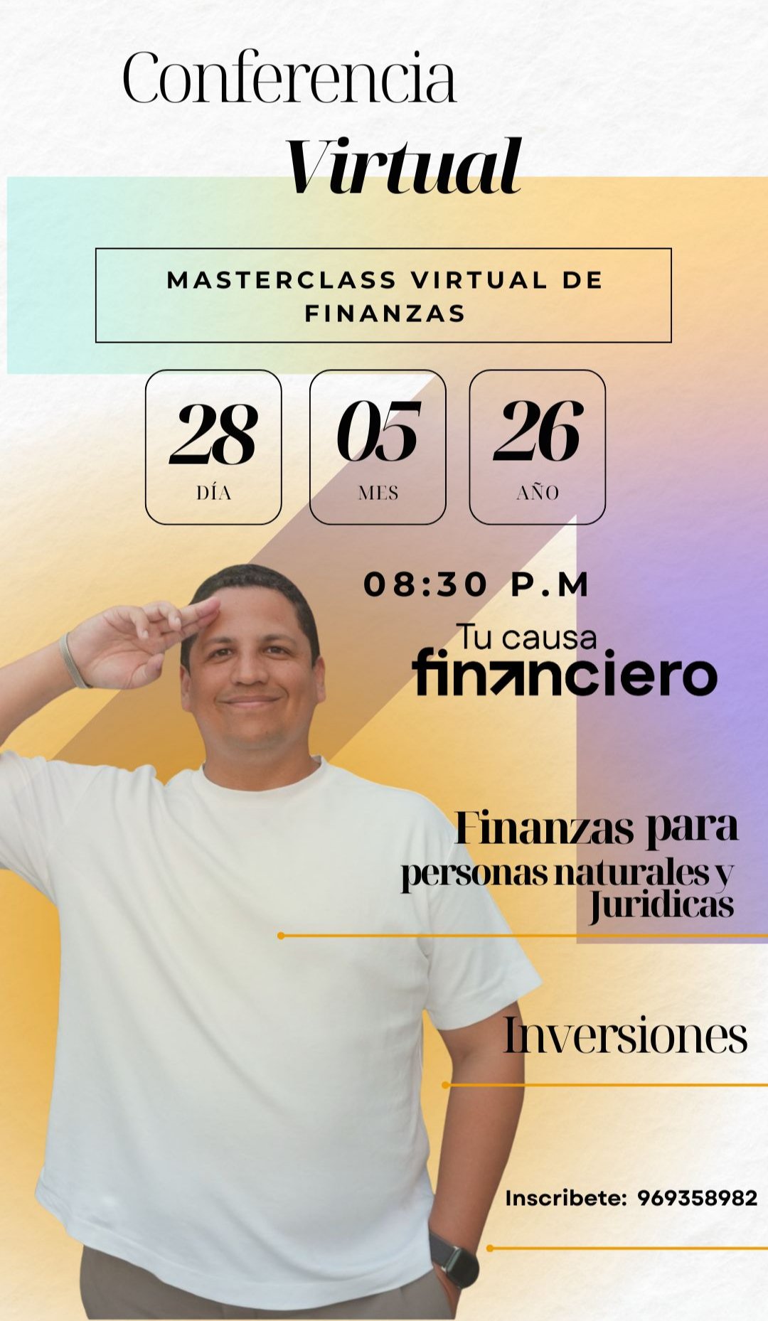 Masterclass Virtual de Finanzas 2026 de Causa Financiero